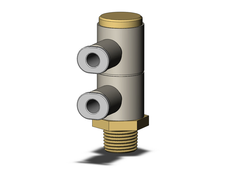 KQ2VD04-01AS1 FITTING, DBLE UNI MALE ELBOW