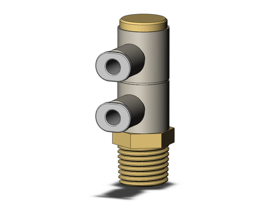 KQ2VD04-02AS1 FITTING, DBL UNI MALE ELBOW