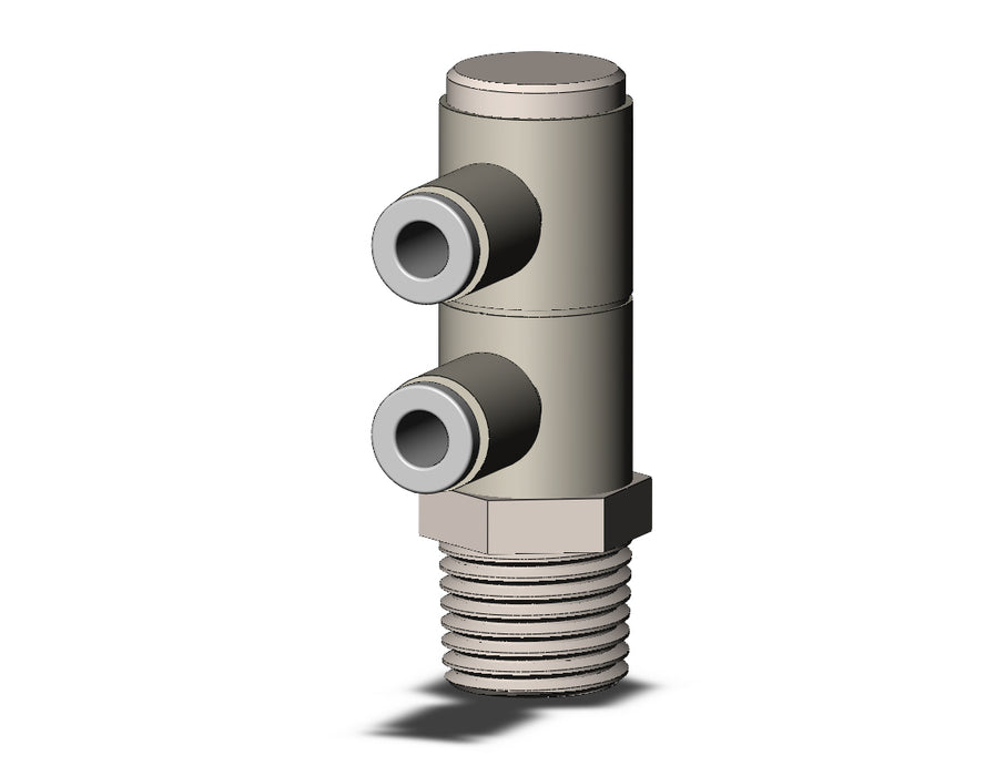 KQ2VD04-02NS FITTING, DBLE UNI MALE ELBOW