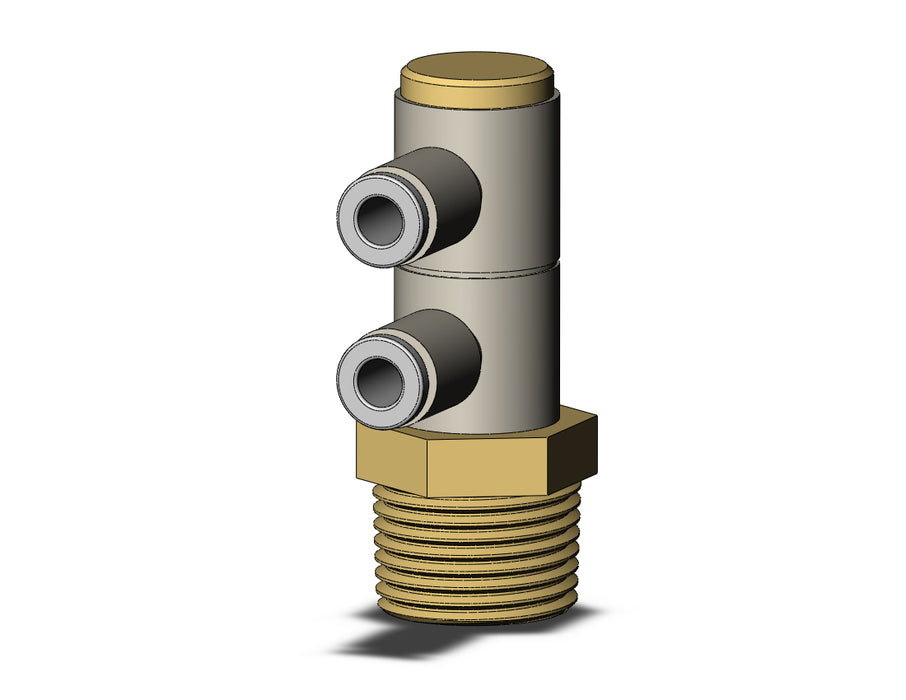 KQ2VD04-03AS FITTING, DBLE UNI MALE ELBOW
