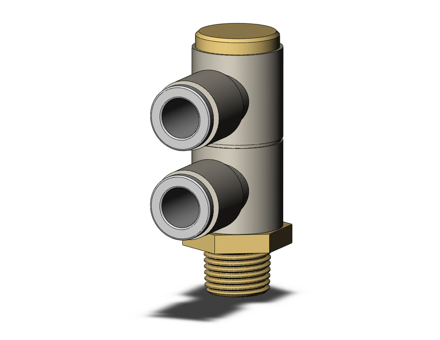 KQ2VD06-01AS FITTING, DBLE UNI MALE ELBOW