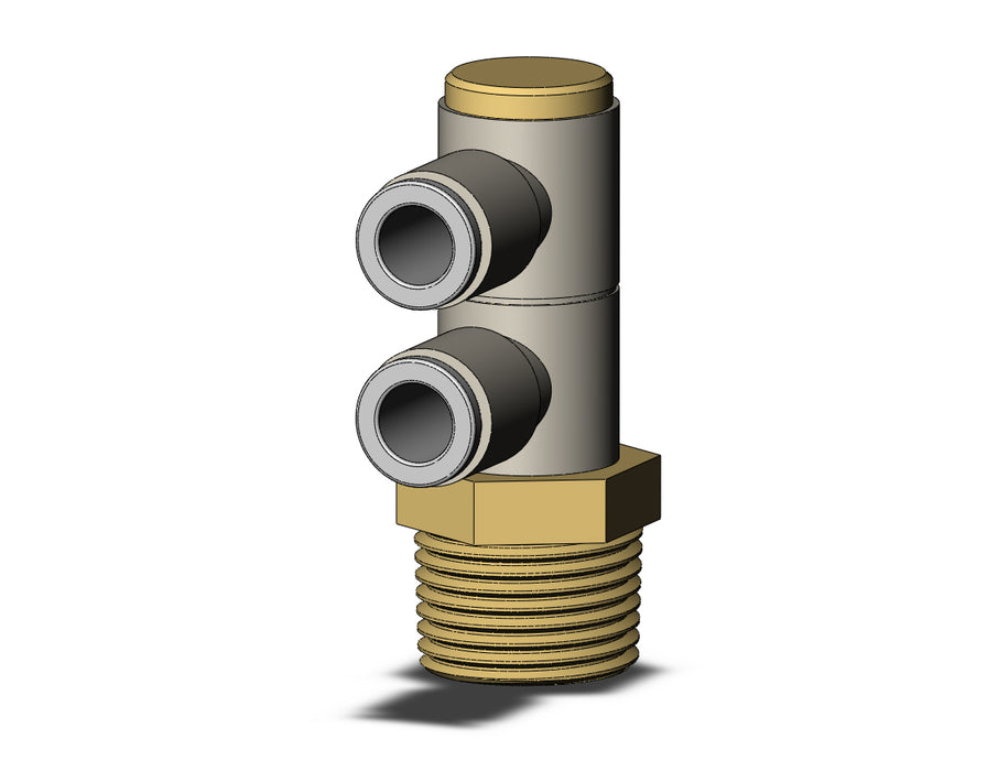 KQ2VD06-03AS FITTING, DBLE UNI MALE ELBOW