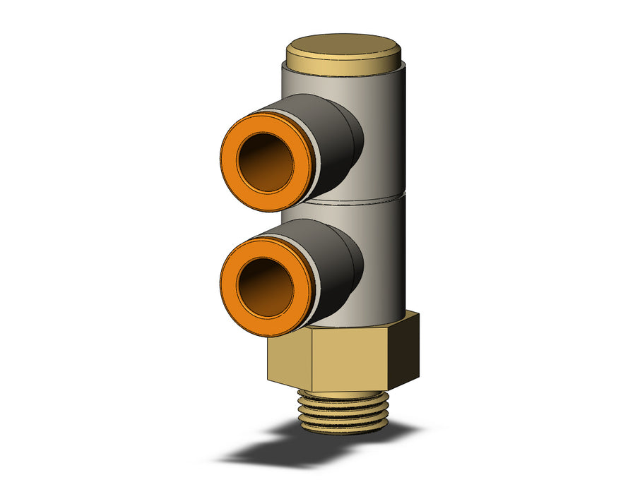KQ2VD07-34AP FITTING, DBLE UNI MALE ELBOW