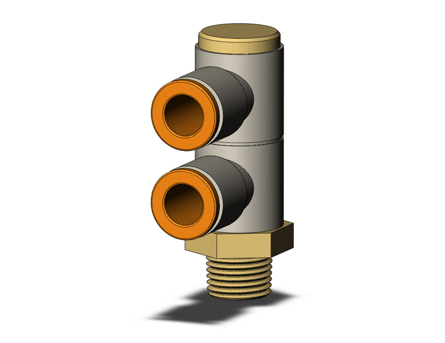 KQ2VD07-34A FITTING, DBLE UNI MALE ELBOW