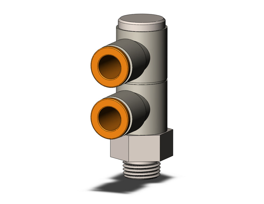KQ2VD07-34NP FITTING, DBLE UNI MALE ELBOW