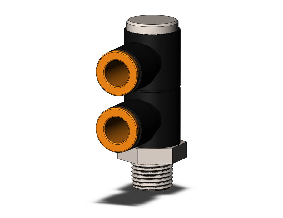 KQ2VD07-34NS-X35 FITTING, DBLE UNI MALE ELBOW