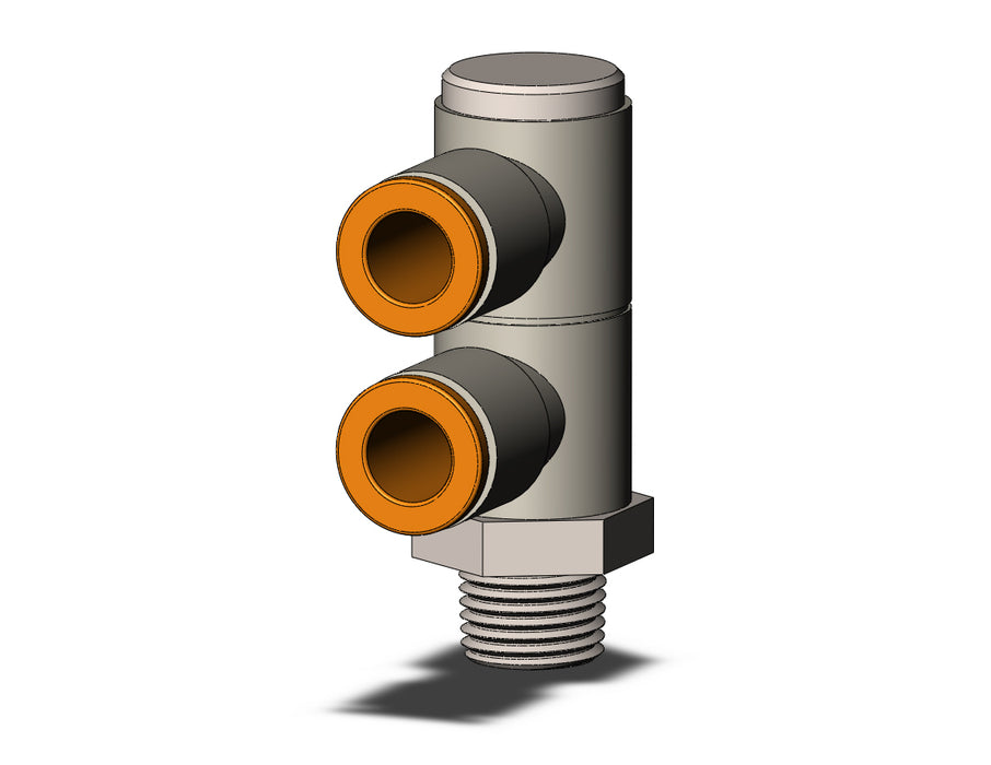 KQ2VD07-34NS FITTING, DBLE UNI MALE ELBOW