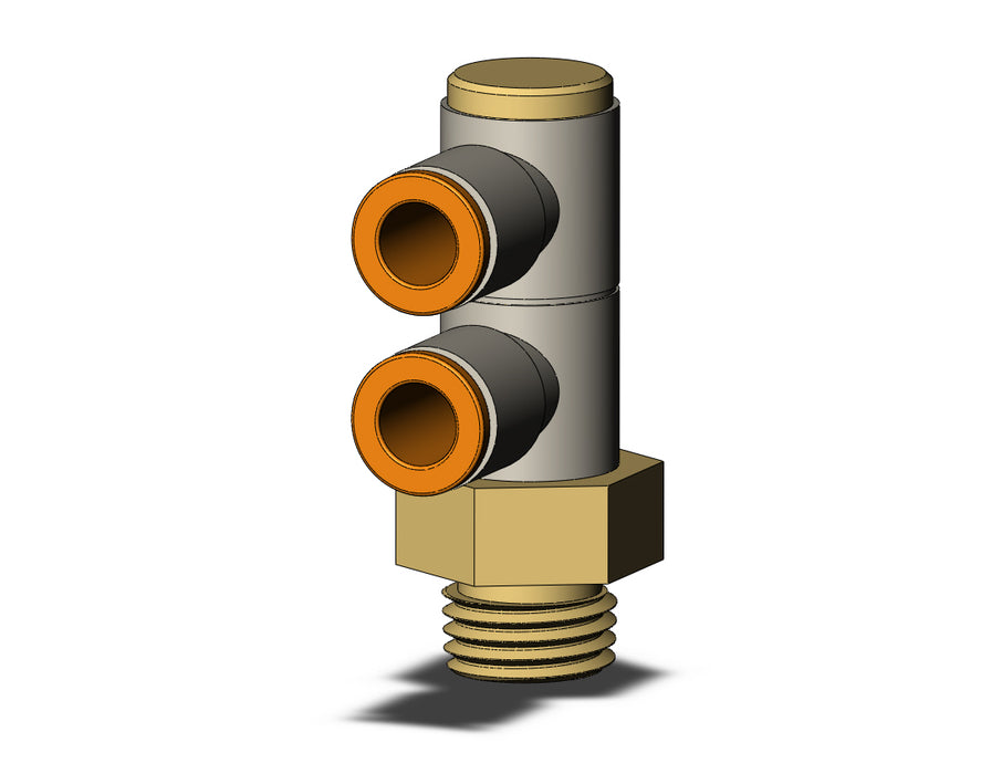 KQ2VD07-35AP FITTING, DBLE UNI MALE ELBOW