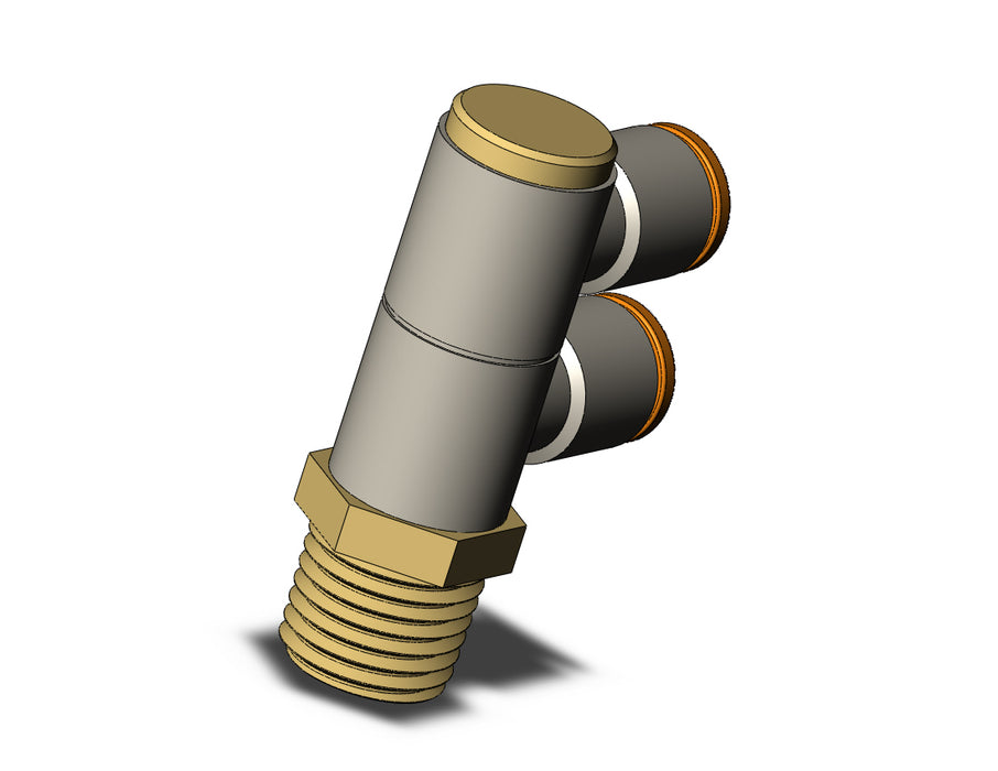 KQ2VD07-35A FITTING, DBLE UNI MALE ELBOW