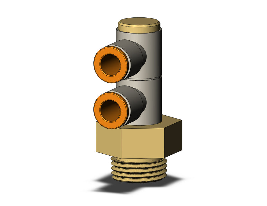 KQ2VD07-36AP FITTING, DBLE UNI MALE ELBOW