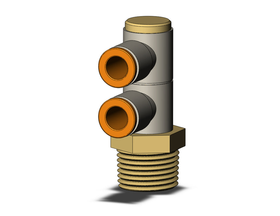 KQ2VD07-36AS FITTING, DBLE UNI MALE ELBOW