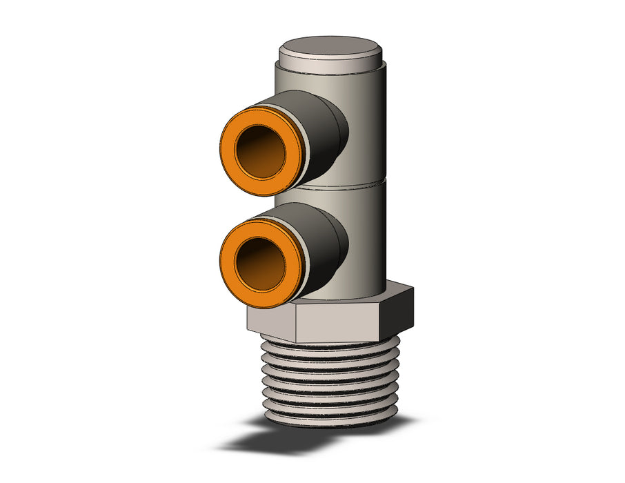 KQ2VD07-36NS FITTING, DBLE UNI MALE ELBOW