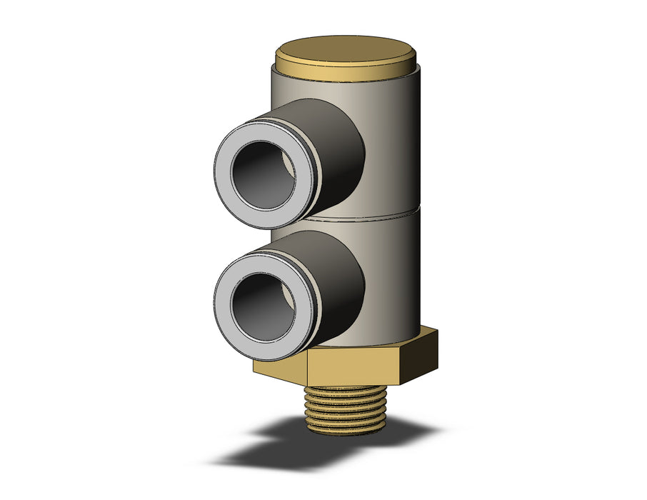 KQ2VD08-01AS FITTING, DBLE UNI MALE ELBOW