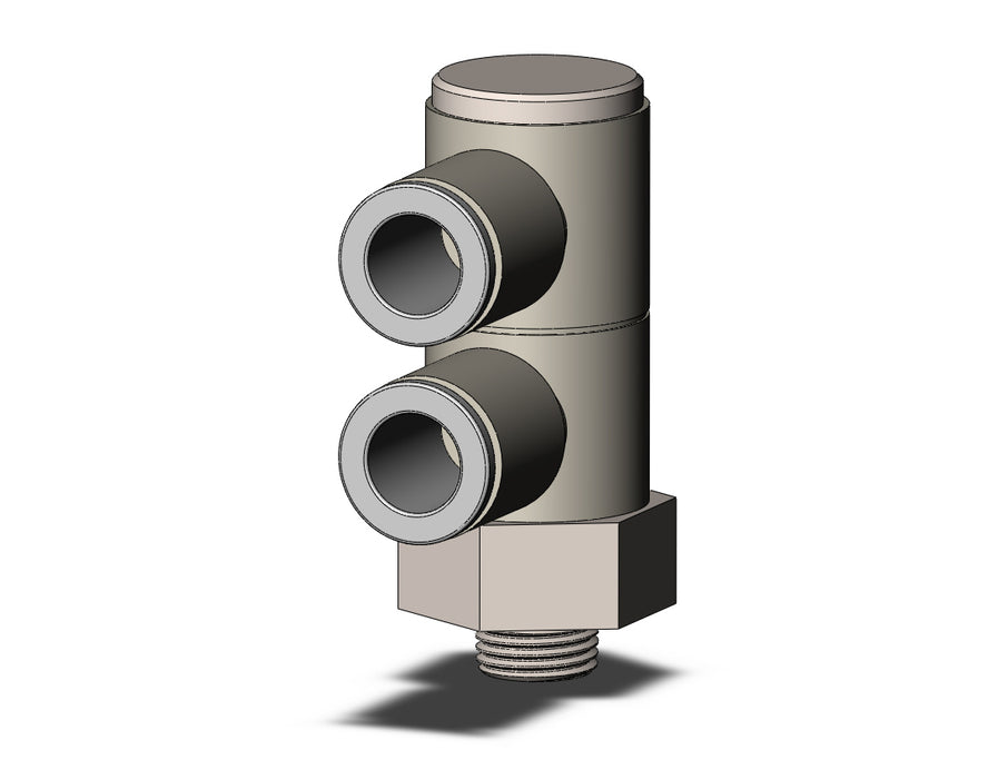 KQ2VD08-01NP FITTING, DBLE UNI MALE ELBOW