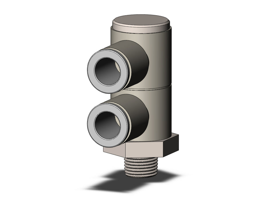 KQ2VD08-01NS FITTING, DBLE UNI MALE ELBOW