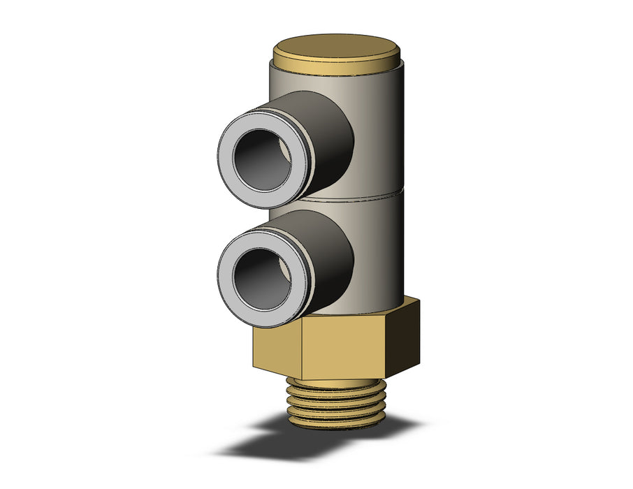 KQ2VD08-02AP FITTING, DBLE UNI MALE ELBOW