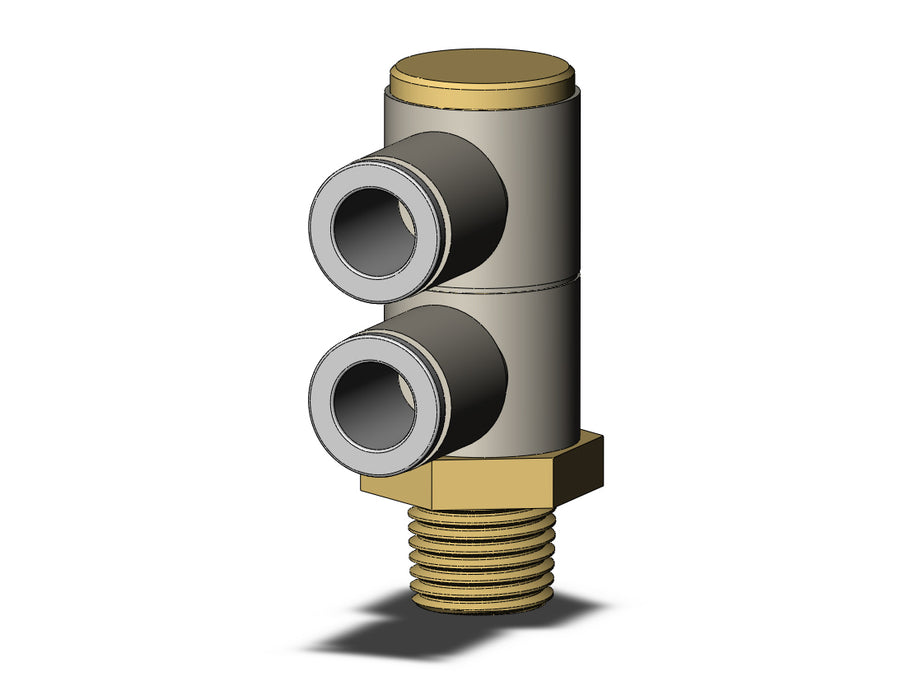 KQ2VD08-02AS FITTING, DBLE UNI MALE ELBOW