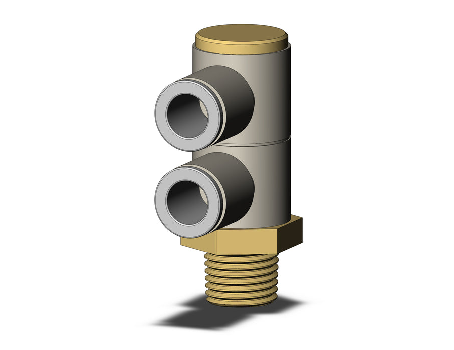 KQ2VD08-02A FITTING, DBLE UNI MALE ELBOW