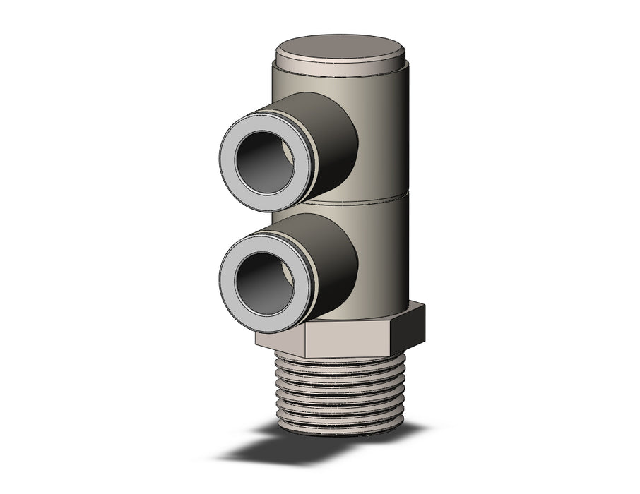 KQ2VD08-03NS FITTING, DBLE UNI MALE ELBOW