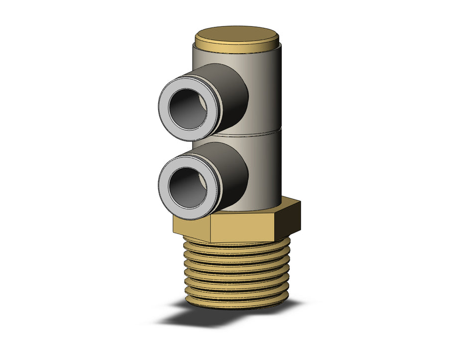 KQ2VD08-04AS FITTING, DBLE UNI MALE ELBOW