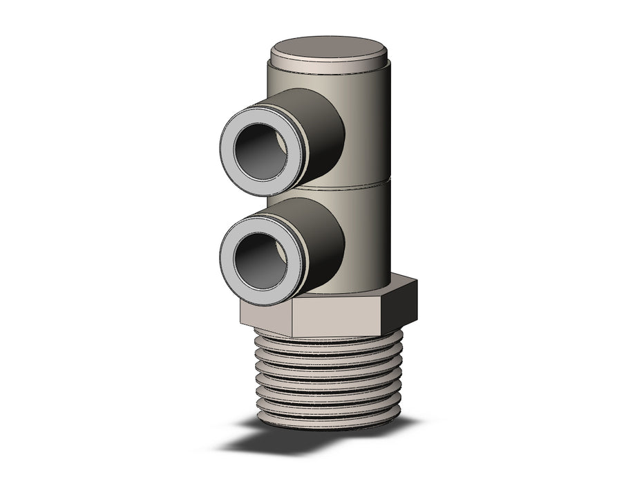 KQ2VD08-04N FITTING, DBLE UNI MALE ELBOW