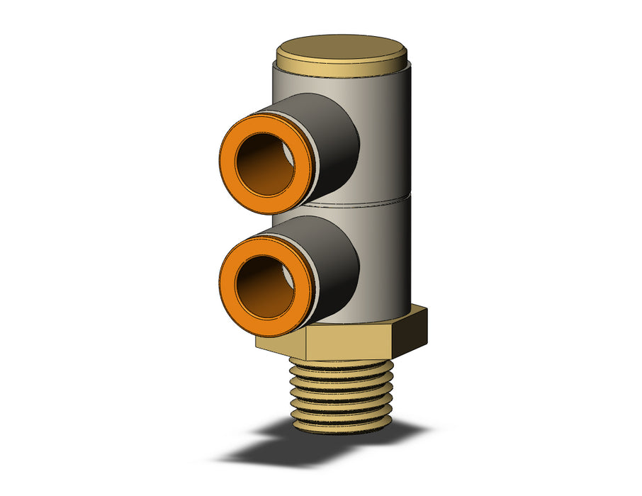 KQ2VD09-35AS FITTING, DBLE UNI MALE ELBOW