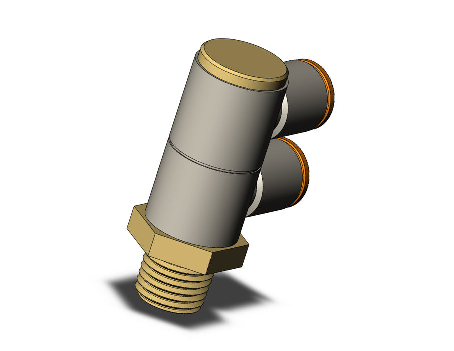 KQ2VD09-35A FITTING, DBLE UNI MALE ELBOW