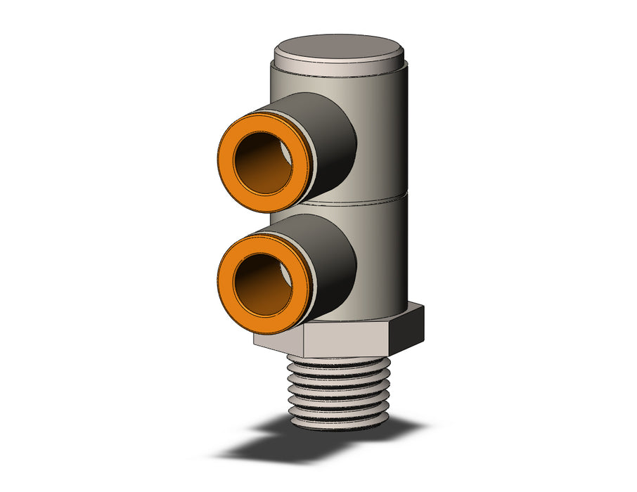 KQ2VD09-35NS FITTING, DBLE UNI MALE ELBOW