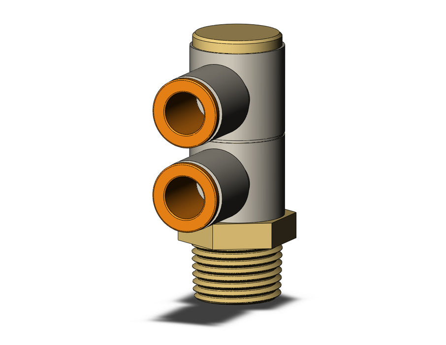 KQ2VD09-36AS FITTING, DBLE UNI MALE ELBOW