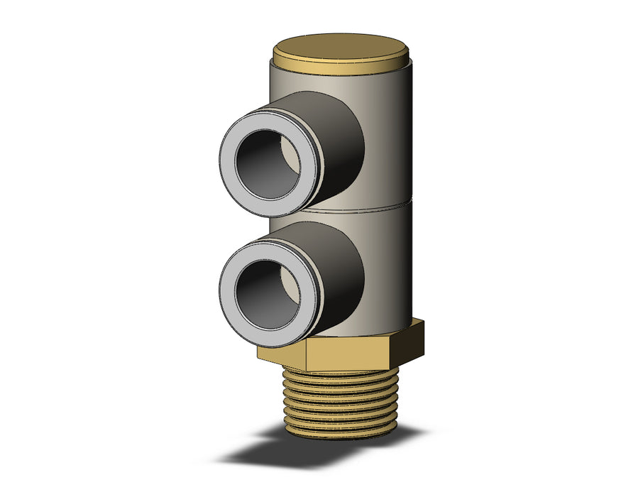 KQ2VD10-03AS FITTING, DBLE UNI MALE ELBOW