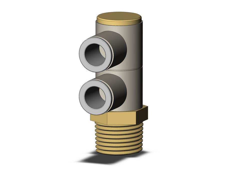 KQ2VD10-04A FITTING, DBLE UNI MALE ELBOW
