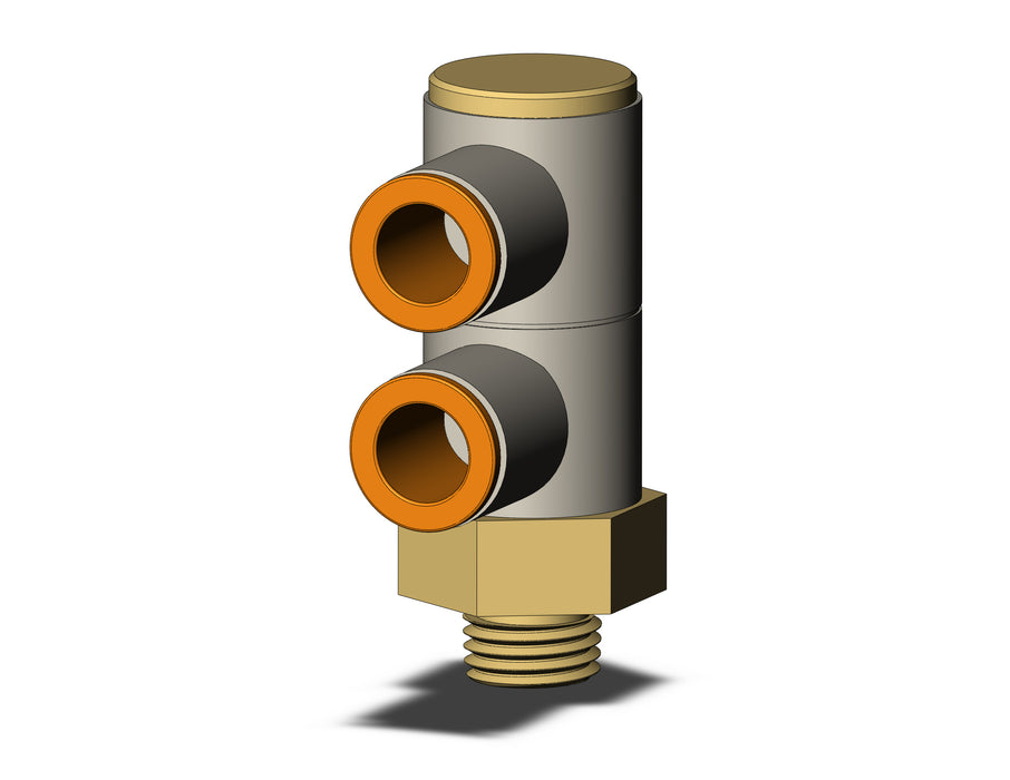 KQ2VD11-35AP FITTING, DBLE UNI MALE ELBOW