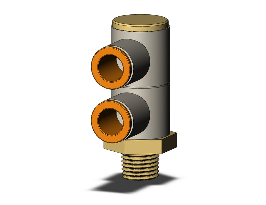 KQ2VD11-35AS FITTING, DBLE UNI MALE ELBOW