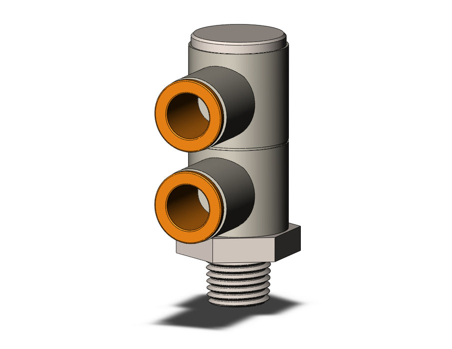 KQ2VD11-35NS FITTING, DBLE UNI MALE ELBOW