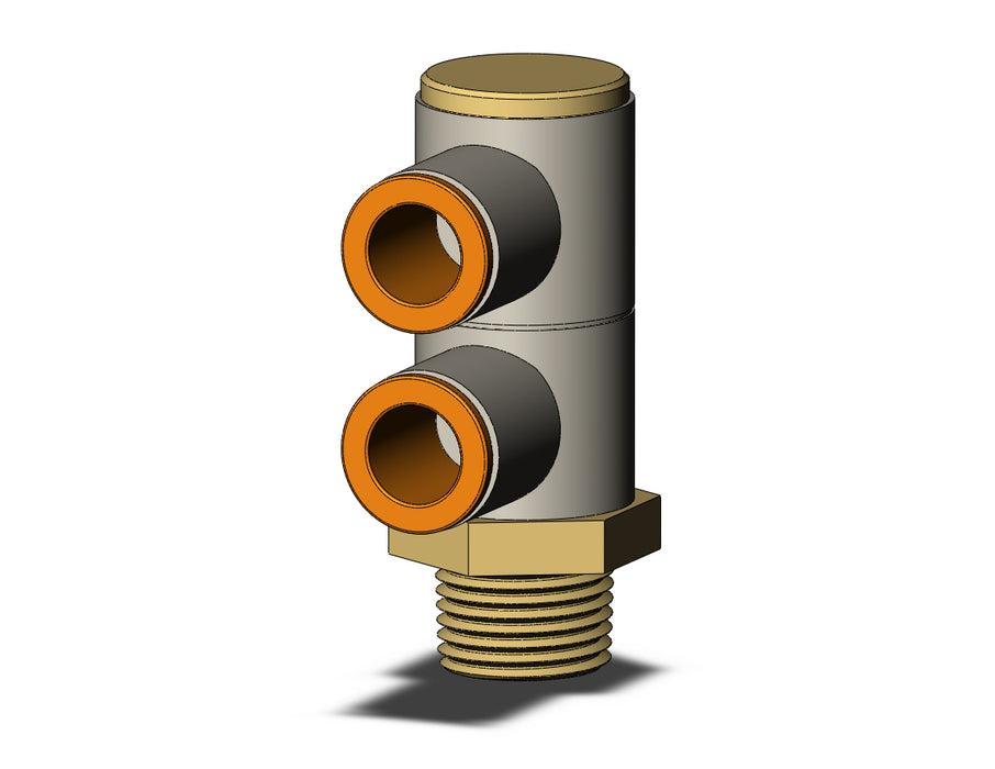 KQ2VD11-36AS FITTING, DBLE UNI MALE ELBOW