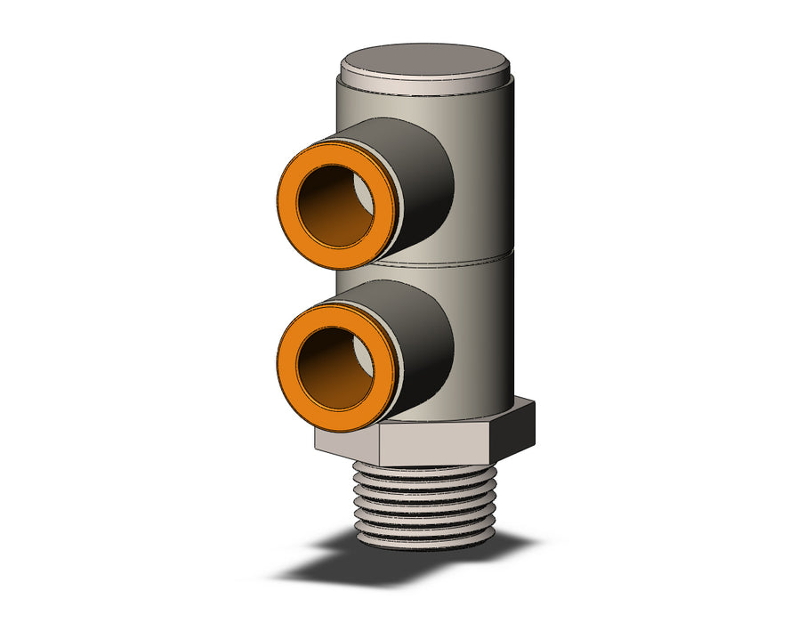 KQ2VD11-36N FITTING, DBLE UNI MALE ELBOW