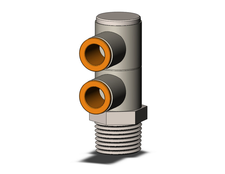 KQ2VD11-37NS FITTING, DBLE UNI MALE ELBOW