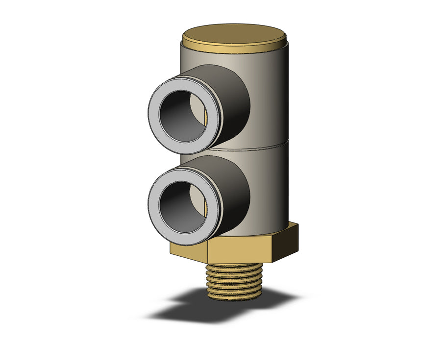 KQ2VD12-02AS FITTING, DBLE UNI MALE ELBOW