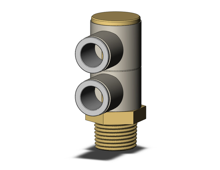 KQ2VD12-04AS FITTING, DBLE UNI MALE ELBOW