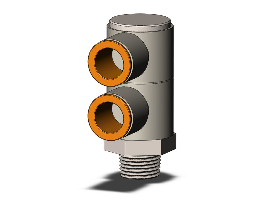KQ2VD13-36NS FITTING, DBLE UNI MALE ELBOW
