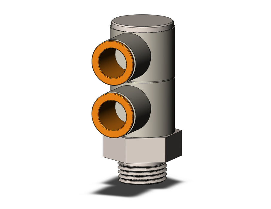 KQ2VD13-37NP FITTING, DBLE UNI MALE ELBOW