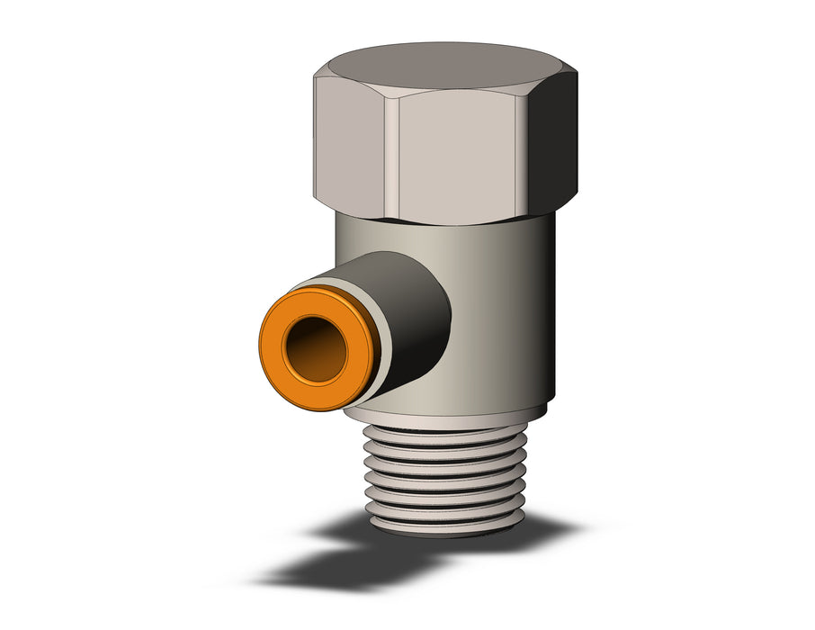 KQ2VF03-34NS FITTING, UNI MALE ELBOW