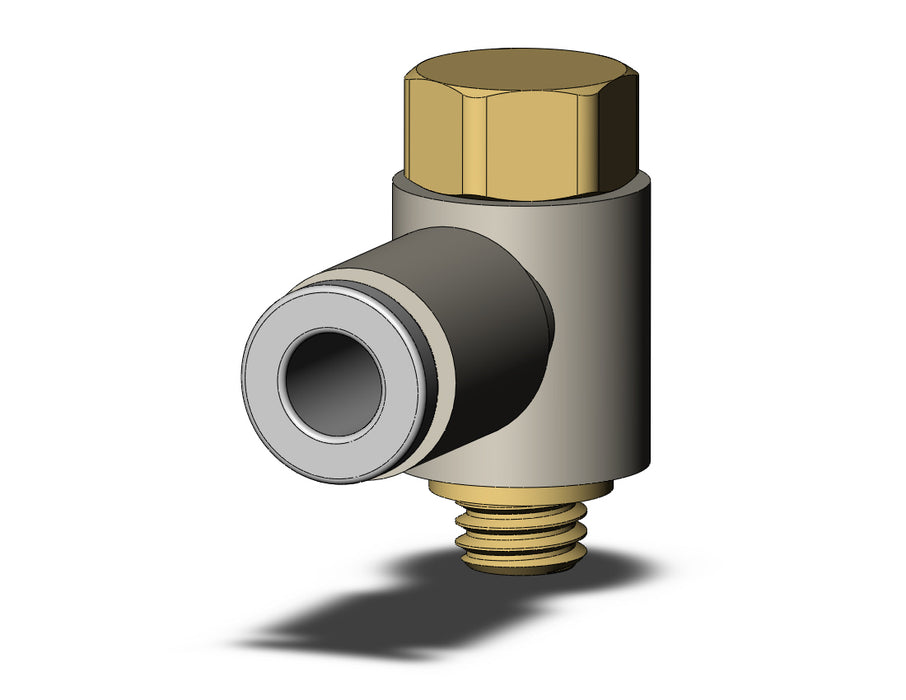 KQ2VF04-M5A FITTING, UNI MALE ELBOW