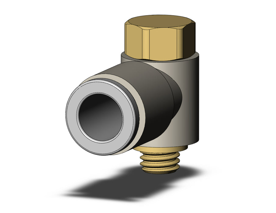 KQ2VF06-M5A FITTING, UNI MALE ELBOW
