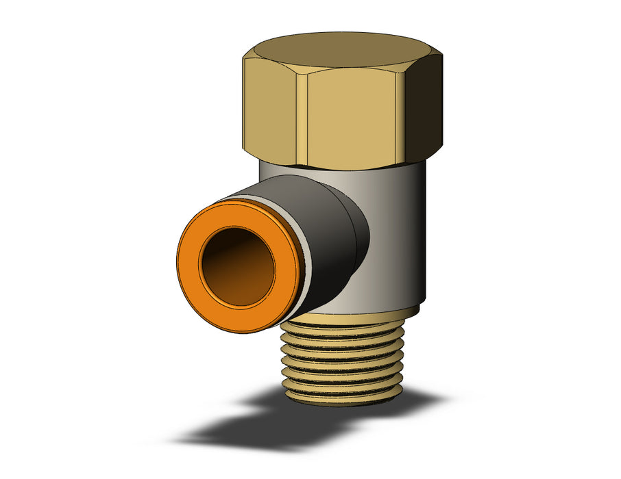 KQ2VF07-34AS FITTING, UNI MALE ELBOW