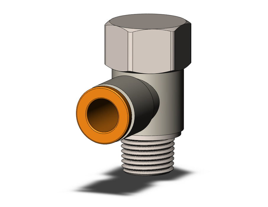 KQ2VF07-34NS FITTING, UNI MALE ELBOW