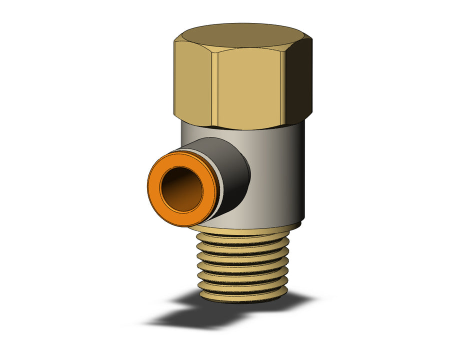 KQ2VF07-35AS FITTING, UNI MALE ELBOW