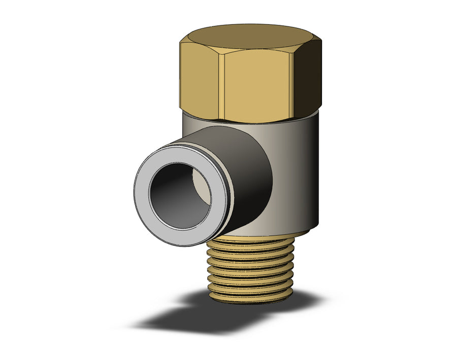 KQ2VF10-02AS FITTING, UNI MALE ELBOW