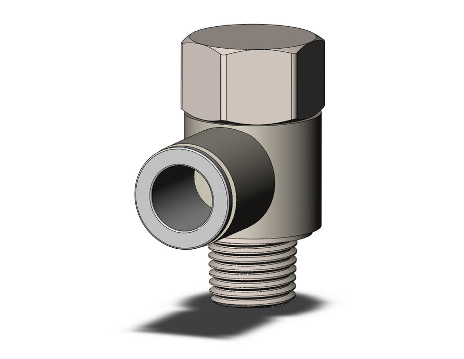 KQ2VF10-02NS FITTING, UNI MALE ELBOW