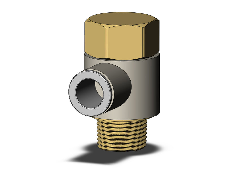 KQ2VF10-03AS FITTING, UNI MALE ELBOW